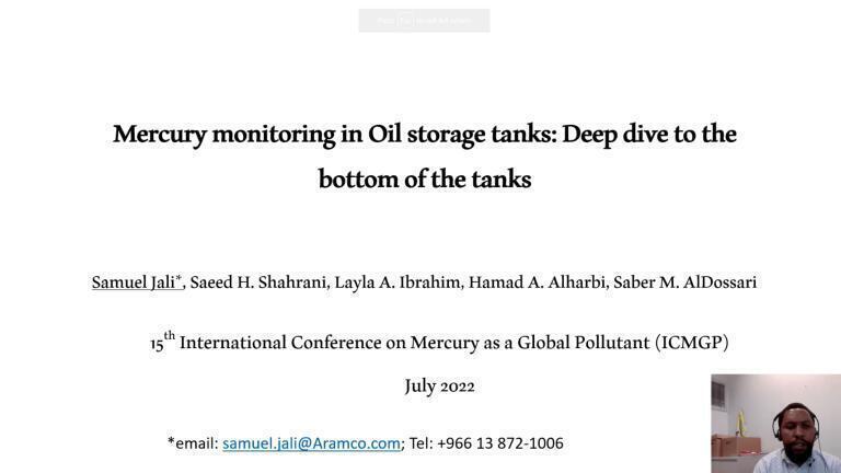 Innovations in mercury monitoring in oil storage tanks